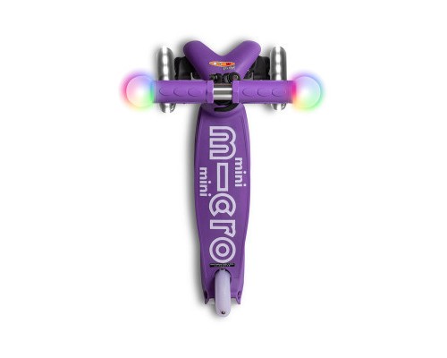Самокат Micro Mini Deluxe Magic Purple LED (MMD129)