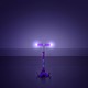 Самокат Micro Mini Deluxe Magic Purple LED (MMD129)