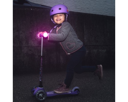 Самокат Micro Mini Deluxe Magic Purple LED (MMD129)