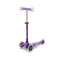Самокат Micro Mini Deluxe Magic Purple LED (MMD129)