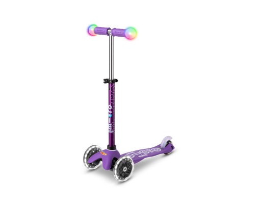 Самокат Micro Mini Deluxe Magic Purple LED (MMD129)