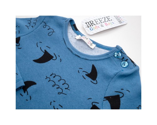 Кофта дитяча Breeze з довгим рукавом (17040-92B-blue)