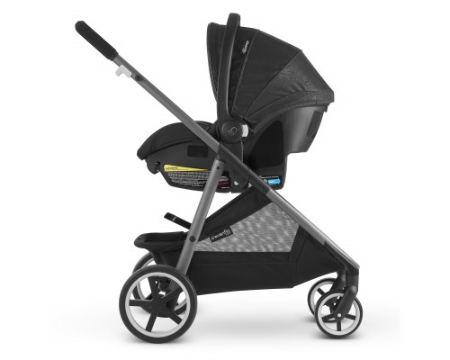 Коляска Evenflo модульная система Shyft Gold Onyx (6910806230034)