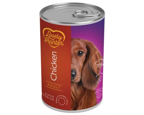 Консерви для собак Lovely Hunter Adult Chicken 400 г (LHU45622)