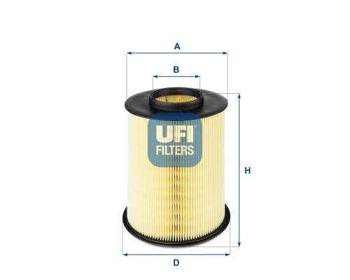 Повітряний фільтр для автомобіля UFI 27.675.00