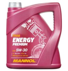 Моторна олива Mannol ENERGY PREMIUM 4л 5W-30 (MN7908-4)