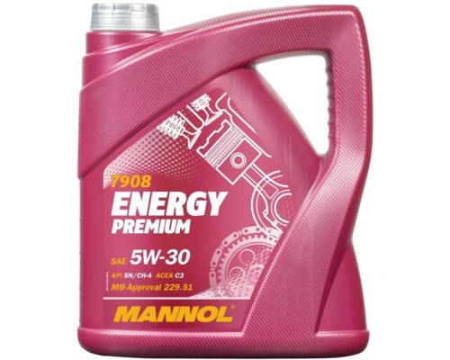Моторна олива Mannol ENERGY PREMIUM 4л 5W-30 (MN7908-4)