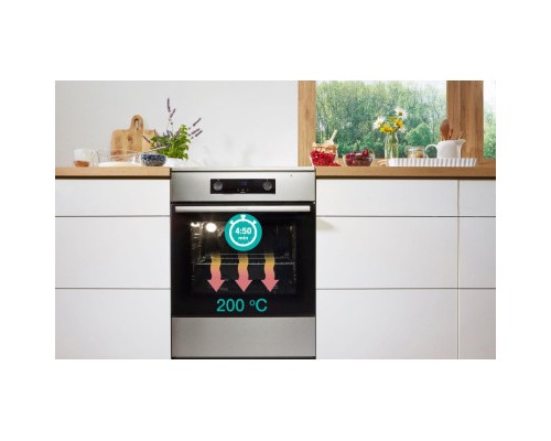 Плита Gorenje GEC5C41SG електрична склокерамічна, 70л, 50x60см, дисплей, прог (GEC5C41SG)