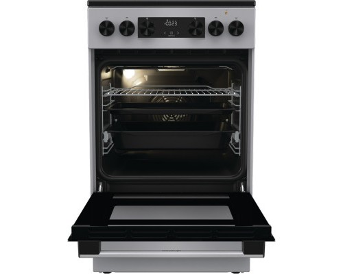 Плита Gorenje GEC5C41SG електрична склокерамічна, 70л, 50x60см, дисплей, прог (GEC5C41SG)