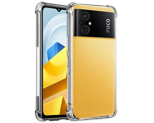 Чохол до мобільного телефона BeCover Anti-Shock Poco M5 4G Clear (708630)