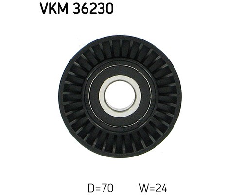 Ролик натягувача ременя SKF VKM 36230
