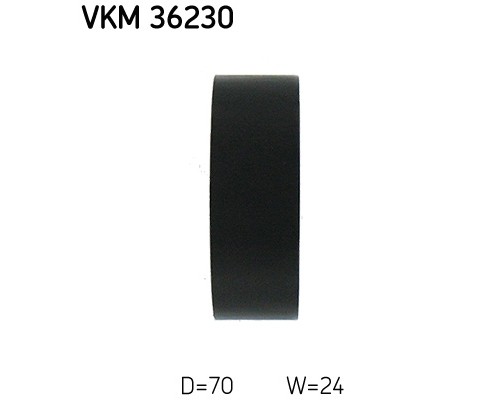 Ролик натягувача ременя SKF VKM 36230