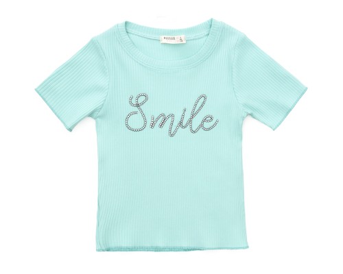 Футболка дитяча Breeze SMILE (18391-164G-mint)