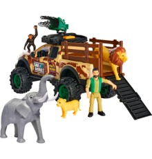 Ігровий набір Dickie Toys Парк диких тварин з позашляховиком 25 см та фігурками (3837016)