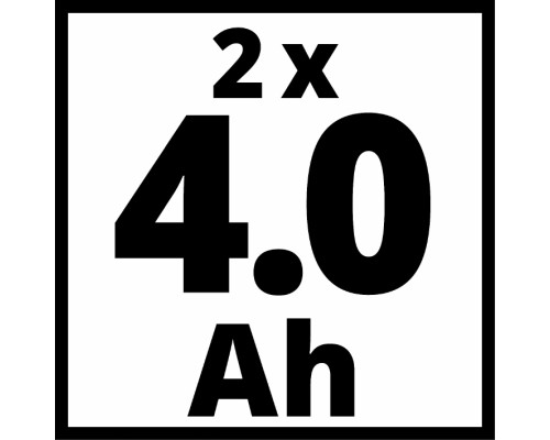 Набір акумулятор + зарядний пристрій Einhell 18V 2x4.0Ah Twincharger Kit (4512112)
