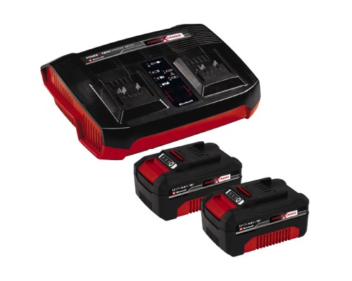 Набір акумулятор + зарядний пристрій Einhell 18V 2x4.0Ah Twincharger Kit (4512112)