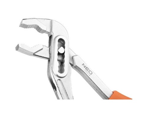 Кліщі Neo Tools трубні, переставні, діапазон 10-45 мм, CrV, 250мм (02-401)