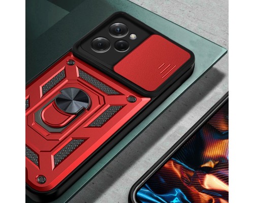 Чохол до мобільного телефона BeCover Military Poco X5 Pro 5G Red (709117)