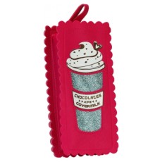 Пенал Cool For School 1 відділення Рожевий (J-2609-pink)