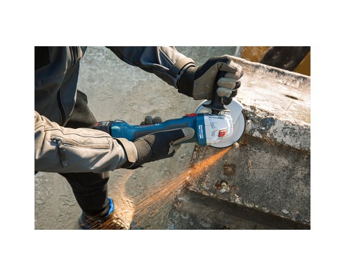 Шліфувальна машина Bosch GWS 180-LI, акум., 18В, 125мм, М14, 1,6кг (без АКБ та ЗП) (0.601.9H9.020)