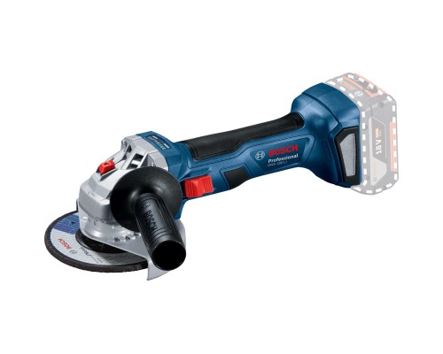 Шліфувальна машина Bosch GWS 180-LI, акум., 18В, 125мм, М14, 1,6кг (без АКБ та ЗП) (0.601.9H9.020)