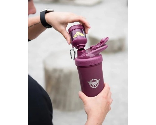 Контейнер спортивний SmartShake Whey2Go Funnel Pillbox 110ml DC Wonderwoman (80108201) Контейнер спортивний SmartShake Whey2Go Funnel Pillbox 110ml DC Wonderwoman (80108201)