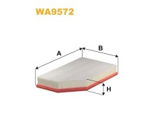 Повітряний фільтр для автомобіля Wixfiltron WA9572