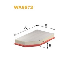 Повітряний фільтр для автомобіля Wixfiltron WA9572