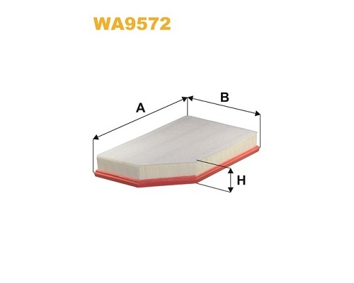 Повітряний фільтр для автомобіля Wixfiltron WA9572