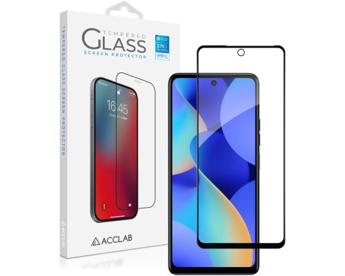 Скло захисне ACCLAB Full Glue Tecno Spark 10 Pro (1283126580567)