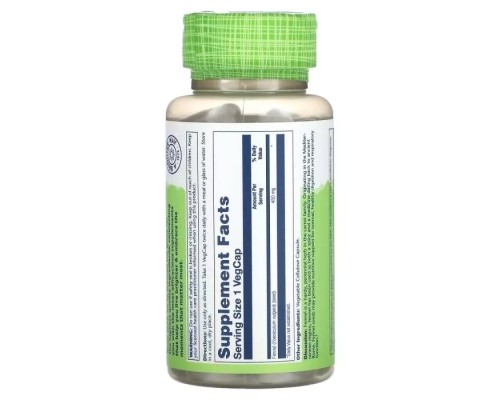 Трави Solaray Фенхель, 450 мг, Fennel, 100 вегетаріанських капсул (SOR-01260)