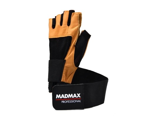 Рукавички для фітнесу MadMax MFG-269 Professional Brown XL (MFG-269-Brown_XL)