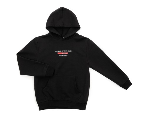 Кофта дитяча Breeze худі (19205-128B-black)