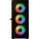 Корпус для ПК Logic concept PORTOS MESH+GLASS ARGB fans 4x120mm BLACK (AT-PORTOS-10-0000000-0002)