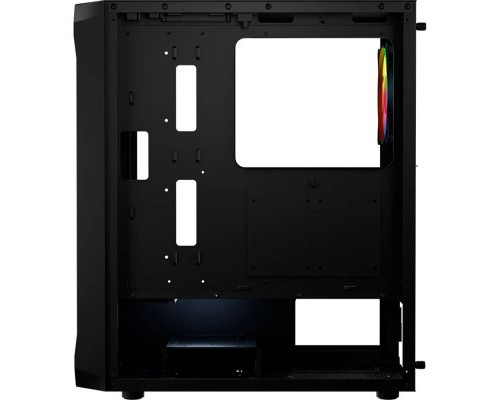 Корпус для ПК Logic concept PORTOS MESH+GLASS ARGB fans 4x120mm BLACK (AT-PORTOS-10-0000000-0002)
