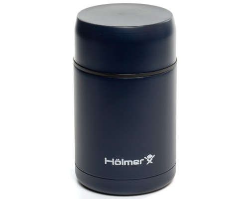 Термос Hölmer Break Time Харчовий 1000 мл Темно-синій (TF-01000-DB Break Time)
