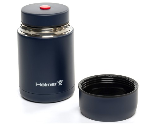 Термос Hölmer Break Time Харчовий 1000 мл Темно-синій (TF-01000-DB Break Time)