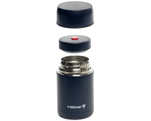 Термос Hölmer Break Time Харчовий 1000 мл Темно-синій (TF-01000-DB Break Time)