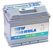 Акумулятор автомобільний NEW FORMULA 60Ah (+/-) 540EN (5602202250)