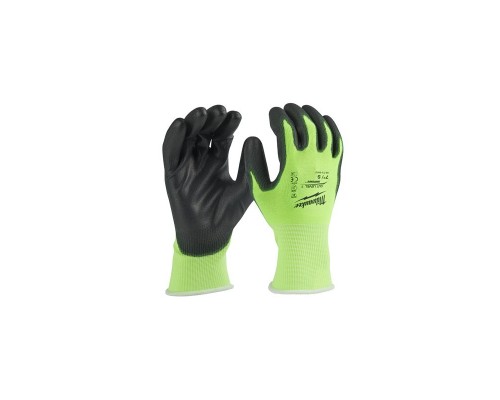 Захисні рукавиці Milwaukee Hi-Vis Cut розмір XXL/11, 12 пар (4932492917)