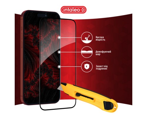 Скло захисне Intaleo Full Glue Apple iPhone 15 Pro Max (1283126575457)