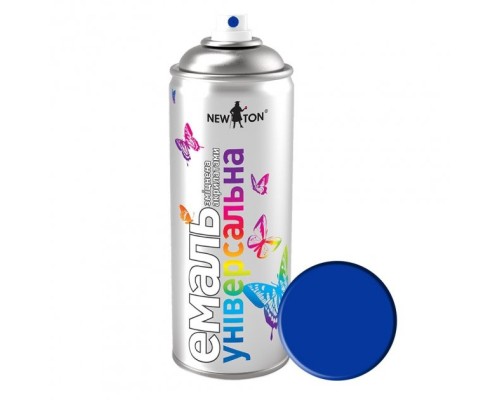 Аерозольна фарба для автомобіля New Ton універсальна 5010 ст.синій, 400 мл (218)