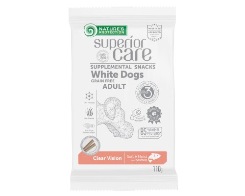 Ласощі для собак Nature's Protection Superior Care White Dogs Clear Vision 110 г (KIKNPSC47201)