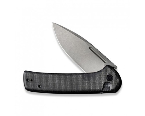 Ніж Civivi Conspirator Stonewash Black Micarta (C21006-1)
