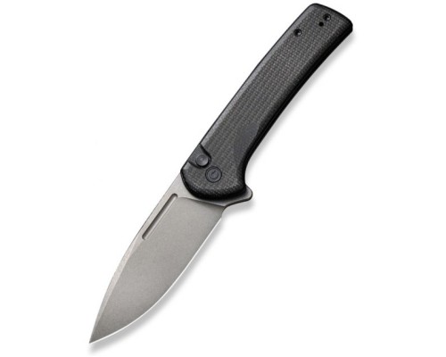 Ніж Civivi Conspirator Stonewash Black Micarta (C21006-1)