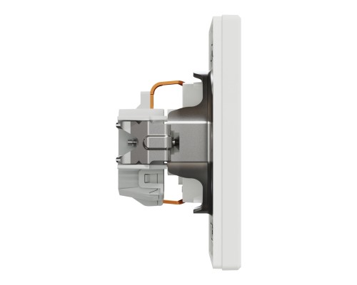 Розетка Schneider Electric ASFORA зі штор. біла (EPH2900221)