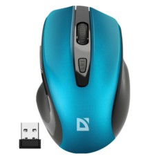 Мишка Defender Prime MB-053 Silent Wireless Turquoise (52054)