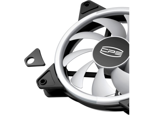 Кулер до корпусу PcCooler F3 T120 ARGB Black