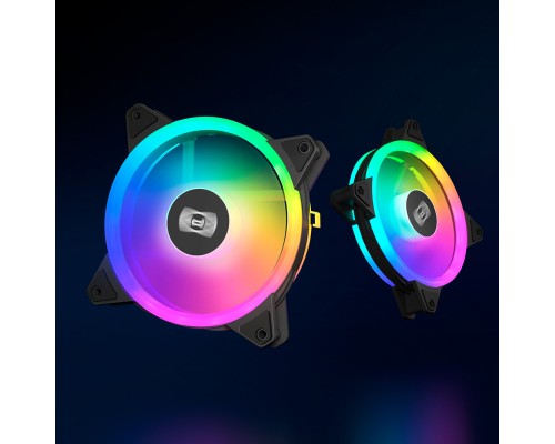 Кулер до корпусу PcCooler F3 T120 ARGB Black