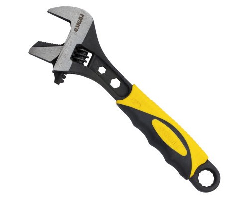 Ключ Sigma розвідний з переставною губкою 200мм, 0-30мм CrV (TPR) (4100921)